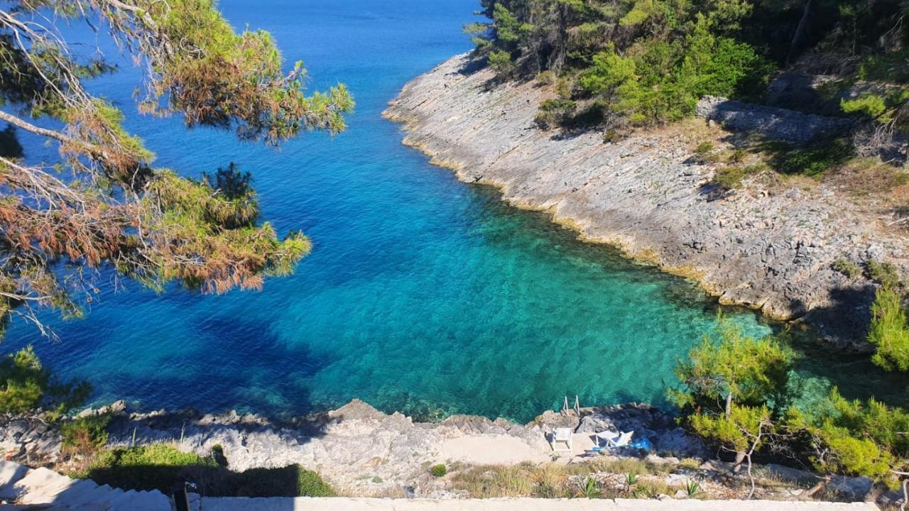 Villa Modern Robinson Veli Bare Vela Luka Esterno foto