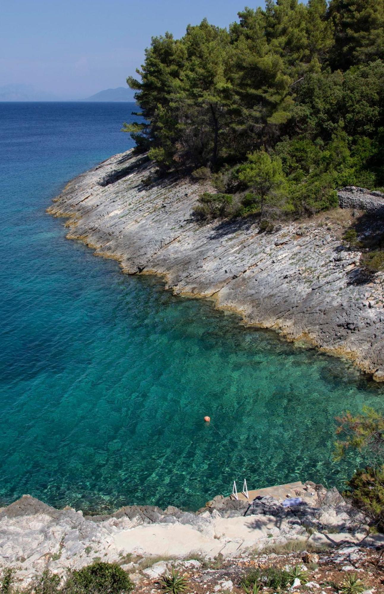 Villa Modern Robinson Veli Bare Vela Luka Esterno foto